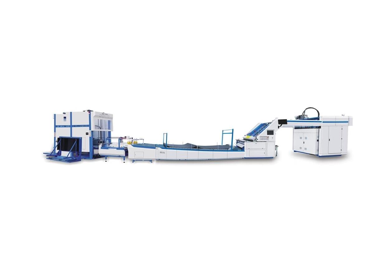 AUTOMATIC INTELLIGENT HIGH SPEED FLUTE LAMINATING MACHINE