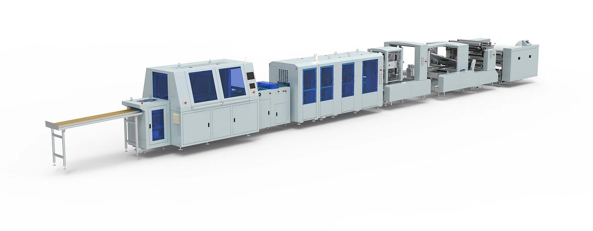 Digital FoldLine 180 Web to Book Block Finishing Solution JMD