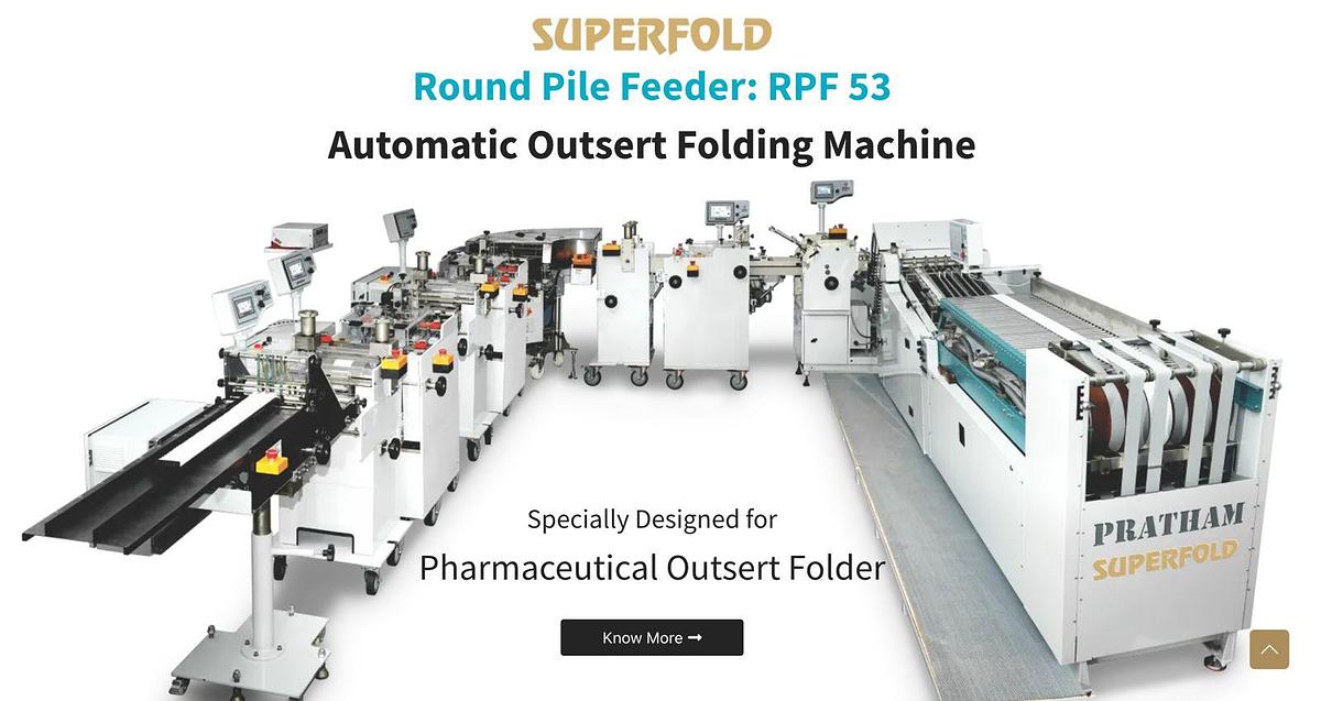 Pharma Folder special configuration