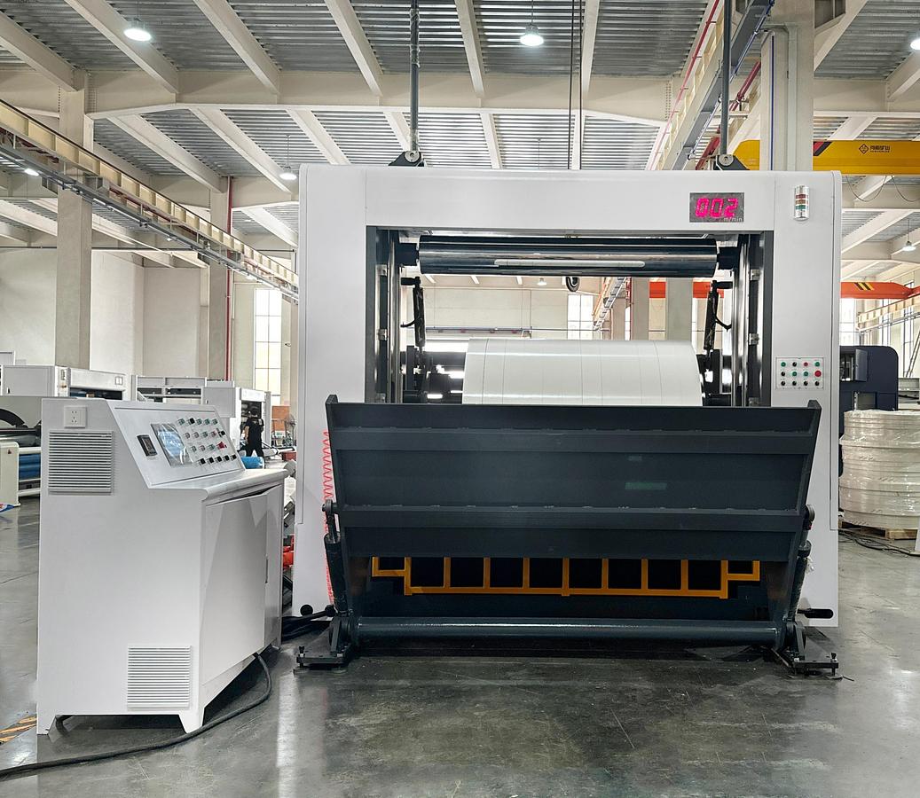 Jumbo Roll slitting and rewinding machine