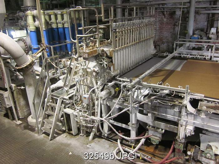 Used Manchester 114" Air Pad Headbox #32549