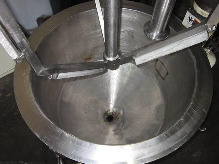 Used 50 GALLON JAYGO DUAL SHAFT MIXER – S/S – VACUUM