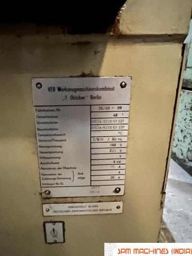 Used WMW ZSTZ 315 C2 Gear Grinder