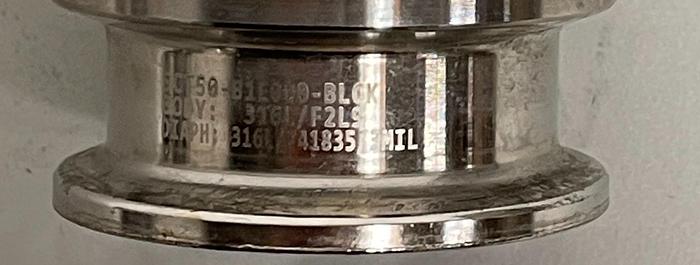 Used Rosemount Smart Pressure Transmitter 3051TG2F2B21AS1Q8Q16M5IEQ4 w/ 2" Fitting