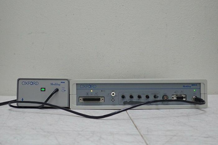 Used Oxford Medilog MPA-S Solid-State MultiParameter Recoder w/ Power Supply & Extras