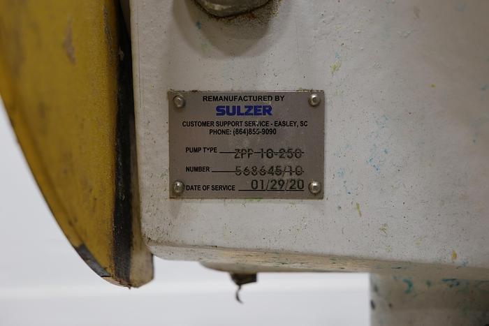Refurbished SULZER ZPP10-250 Split Case Pump