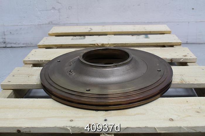Used Goulds 3175 4x10x18 CD4M Suction Side Plate #40937