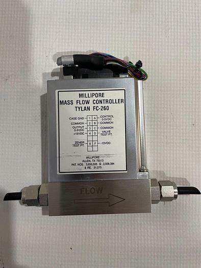 Used Millipore Tylan FC-260 Mass Flow Controller