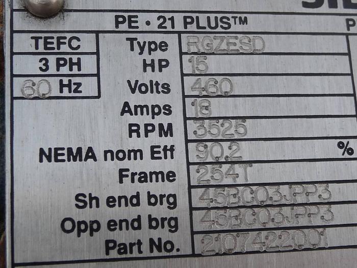 Union HHS Centrifugal Pumps – Unused (Qty 2) with Siemens Motors