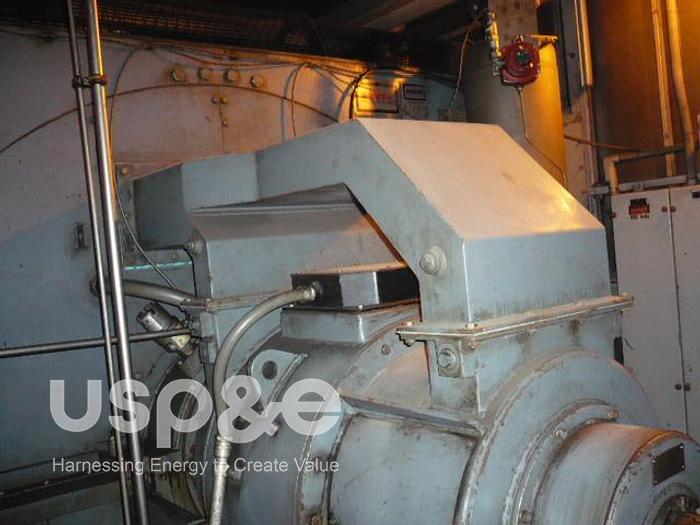 Used 66.9 MW 1992 Used GE LM5000-STIG Natural Gas Turbine Combine Cycle Plant
