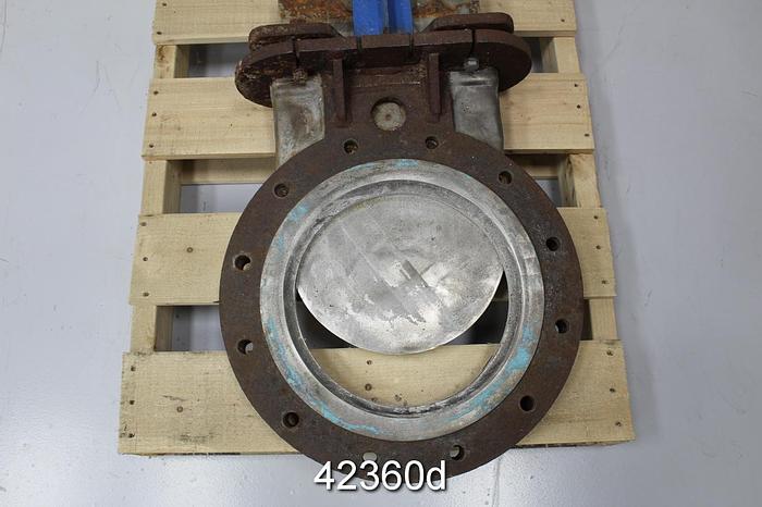 Used Fabri-valve 12" Hand Operated Knife Gate Valve #42360
