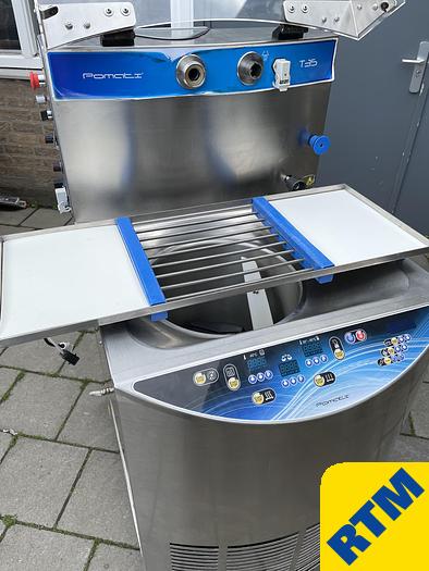 Used Tempering Machine with Enrobing Belt