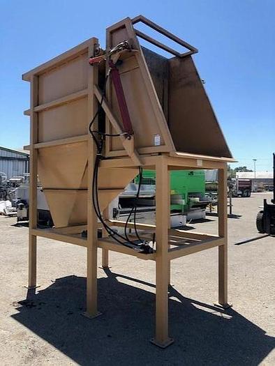 Used Grossi Hydraulic Bin Dumper