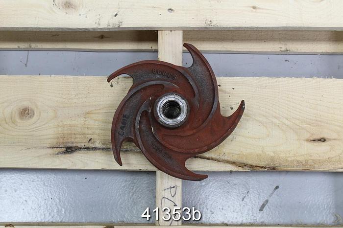 Used Goulds 3196 5-Vane CF8M 8" Diameter Impeller #41353