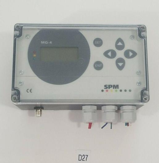 Used *PREOWNED* SPM MG-4 MACHINE GAURD MG4-1/221 115VAC FOR SPM TRV18 3-1000Hz