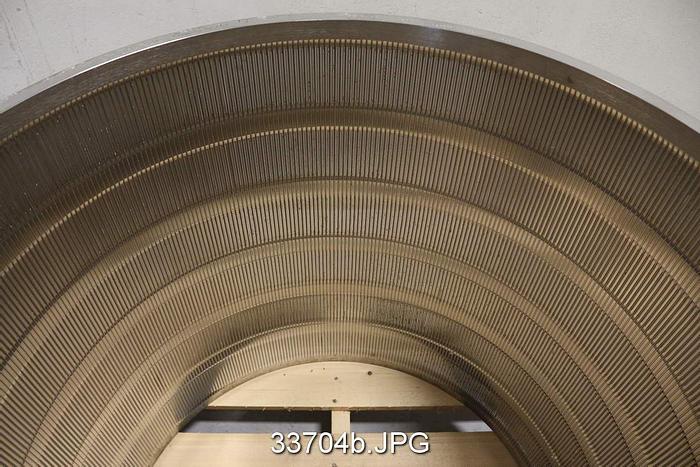 Used Voith VS 20 Pressure Screen Basket, .010" Slots #33704