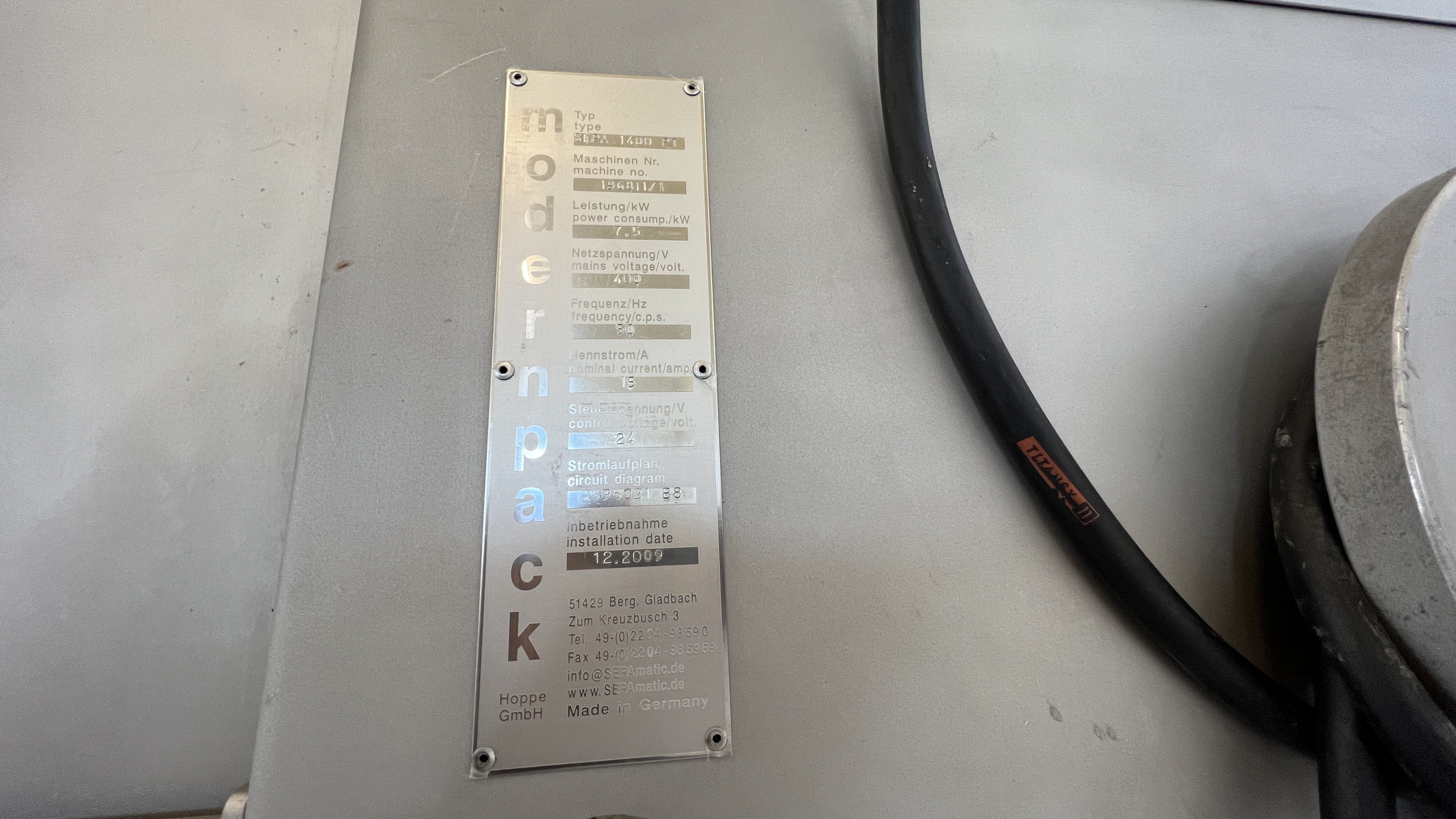 Använd Benseparator Sepamatic - 1,5mm