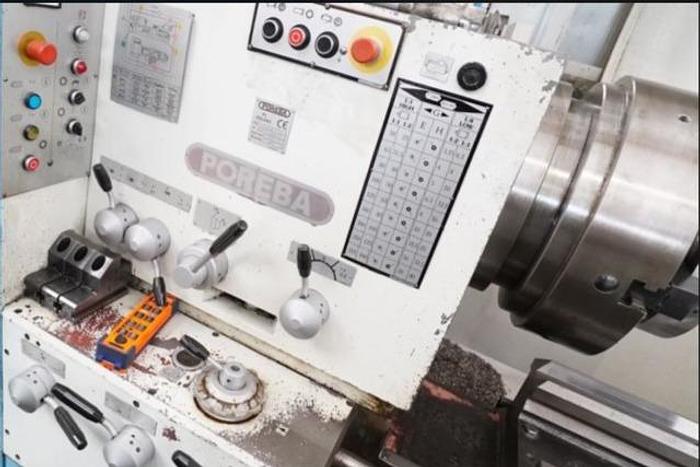 Used Poreba Engine Lathe, TRP 93/3M, 36" x 119", 24.8" SOC, 50 HP