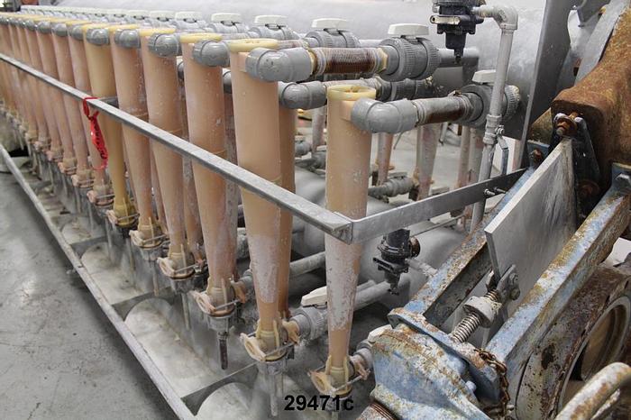 Used Black Clawson 64-3-CBT Black Clawson X-Clone Primary Light Weight Cleaner #29471