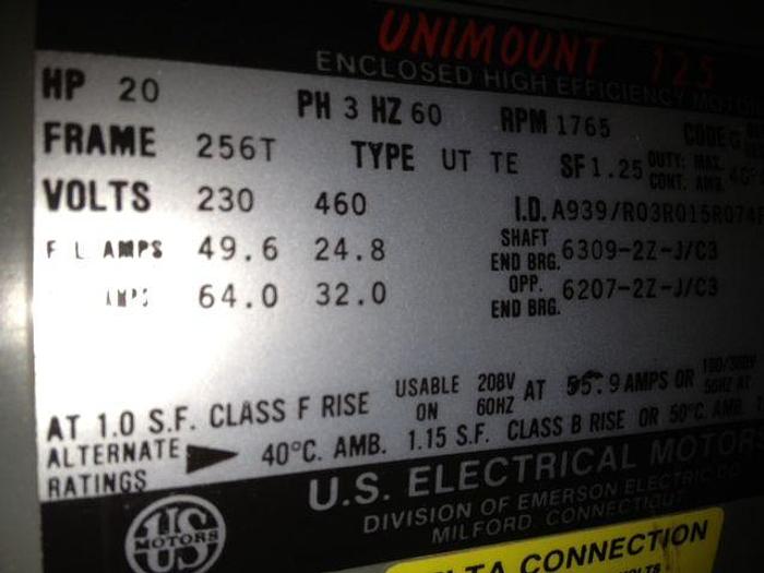 Used Braun Ironer Drive Motor Assembly