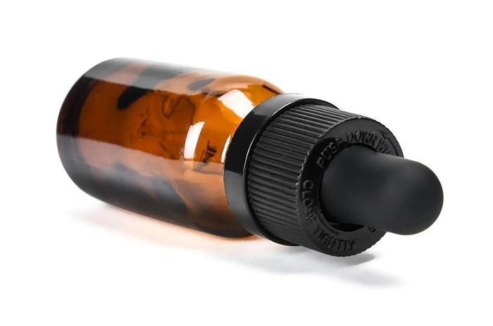 HUGE LOT 195k Amber Glass Bottles 15ML + Measurement Eye Dropper 0.5 1/2 oz