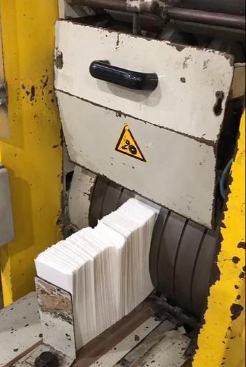 Used 2005 HOLWEG RS15 with in line flexo printer - Flat & satchel paper bag making machine