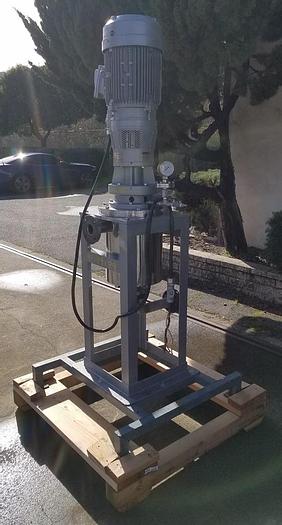 Used Mixer, High Shear, 15 HP, S/st, Batch, Tokushu Kika Kogyo #S742705