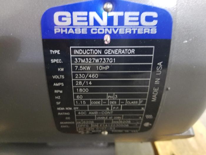 Used American Rotary AR-10 General Purpose Rotary Phase Converter, Starts 10HP largest motor, 20HP combined