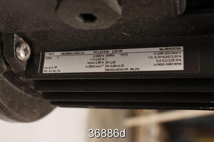 Unused Grundfos A98414811P113060262 High Pressure Pump, 1.25"x1.25" #36886