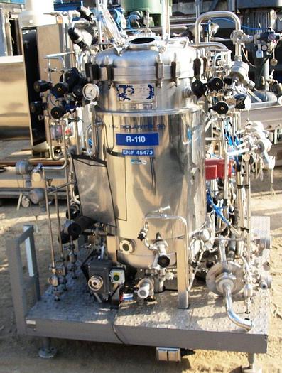 Used Reactor, 25 Gallon, 316 S/st, LSL Biolafitte SA, Fermenter, #S741359