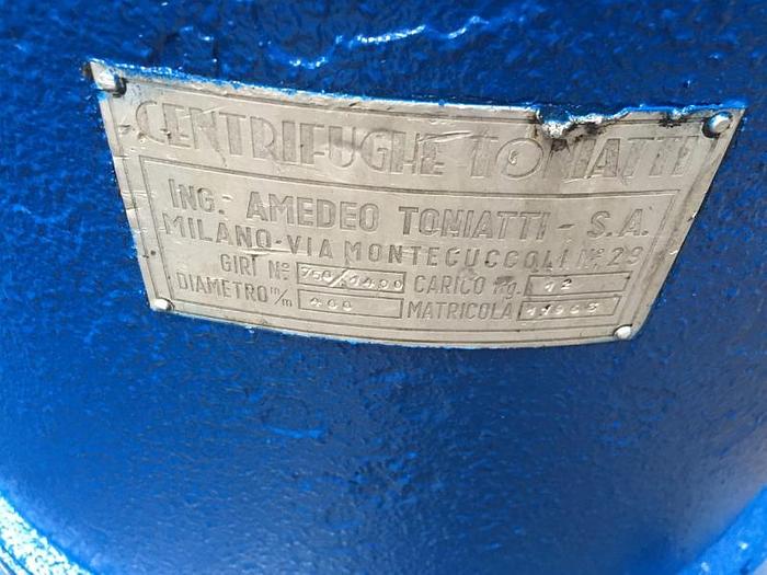 Usato CENTRIFUGA TONIATTI ASCIUGATURA  11963