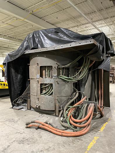 Used 2001 INDUCTOTHERM  TANDEM 6.5 MT ALUMINUM INDUCTION FURNACE