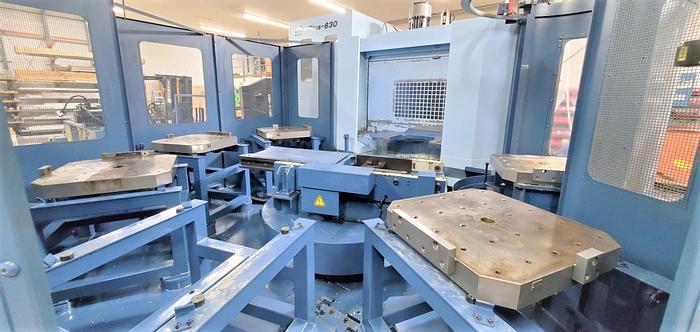 Used 2005 Matsuura H.Plus 630 6 Pallet Pool HMC