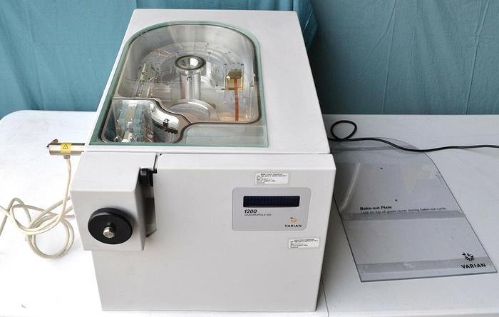 Used Varian 1200 Quadruple Tray MS System For Varian Gas Chromatograph
