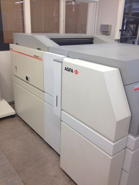 Used Agfa Avantra 44 E filmsetter with Apogee 2 PDF Rip and PrintDrive