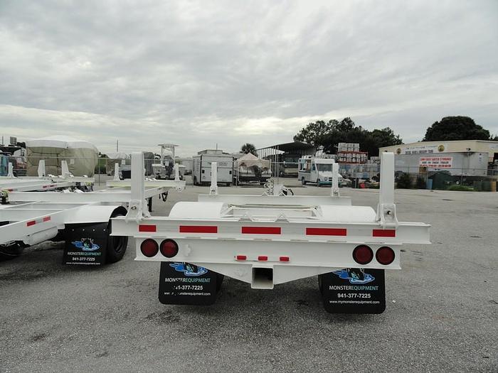 Used Butler Single Axle Pole Trailer 06147