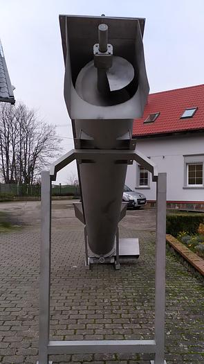 Used Przenośnik (transporter) ślimakowy w korycie zamkniętym - nierdzewny