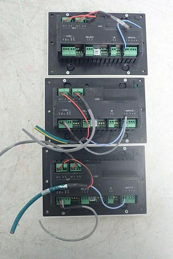 Used Lot of 3 Crestron MPC-M10-W Media Presentation Controllers