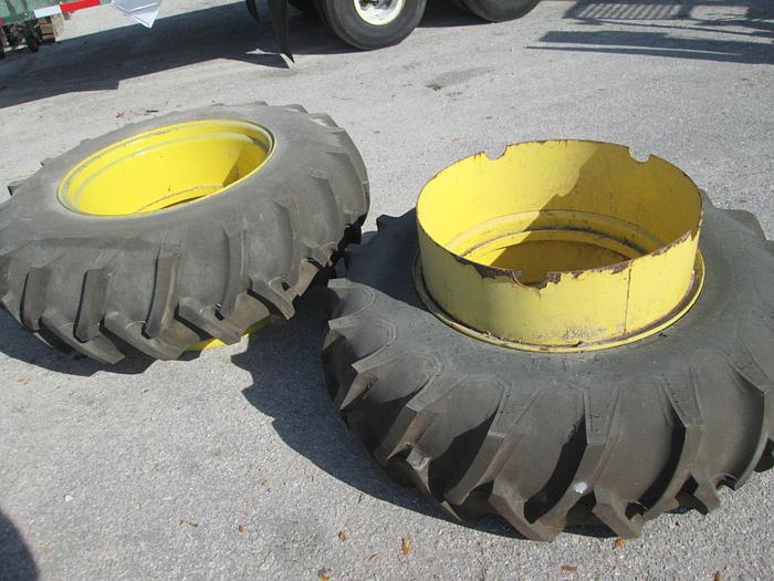 Used Firestone 16.9-30 Tractor Tires And Rims