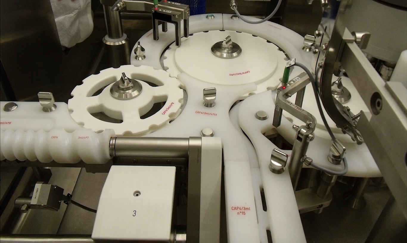 Used GRONINGER – Capping Machine for Vials – KVK 310B