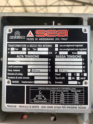 Usato Sea 9000 kVA