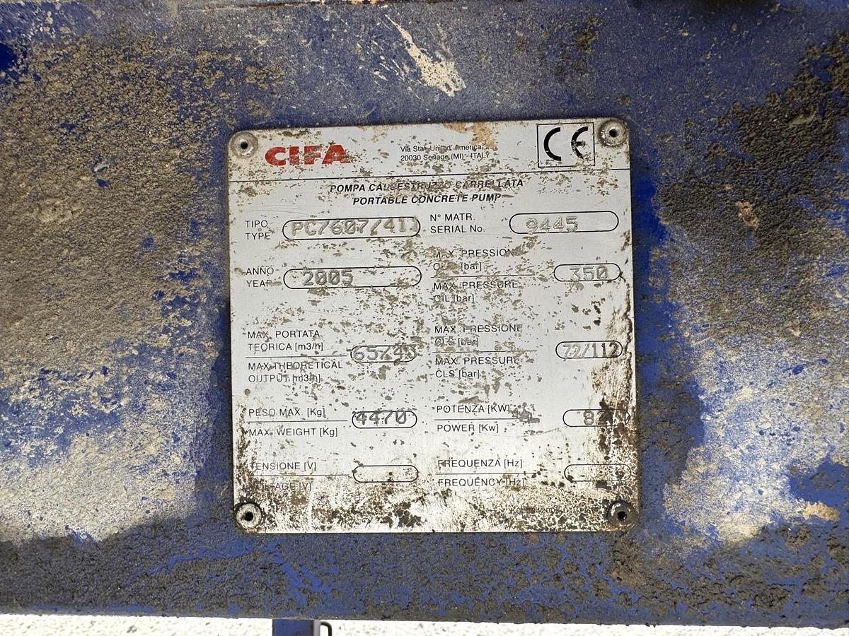 Usato CIFA PC/607/41