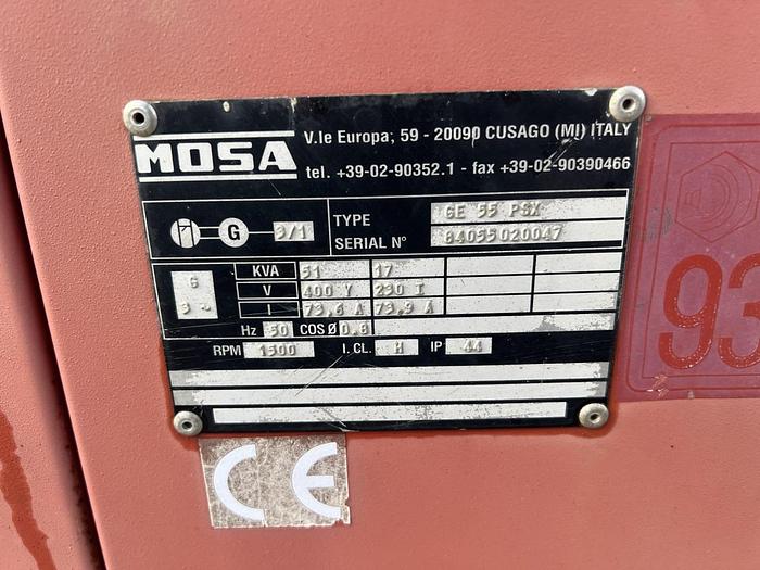 Usato 2010 MOSA GE 55 PSX
