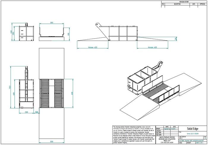 Usato Sistema lavaruote trasportabile TecnoTer 4.32E (2020)