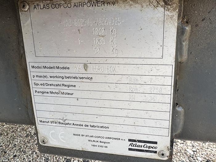 Usato 2007 Atlas Copco XAS 97