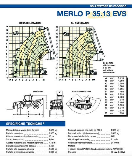 Usato 2000 Merlo P35.13EVS