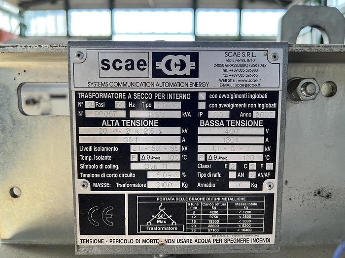 Usato Scae 1250 kVA