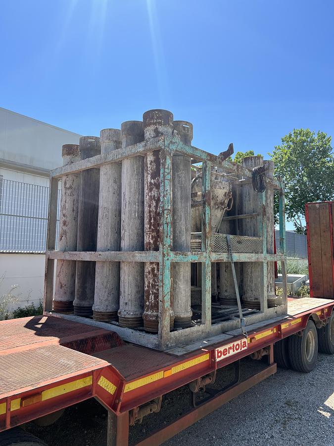 Usato Set completo tubi getto (40 mt)