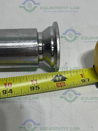 Used 96" Silicone Hose w/ 1 1/2" Sanitary Fittings 125 PSI at 20°C