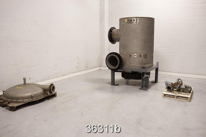 Used Black Clawson UV500 Pressure Screen, 4-Foil #36311